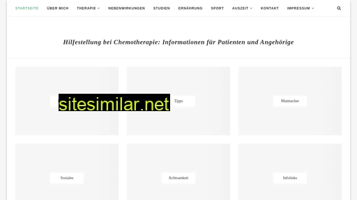 hilfestellung-chemotherapie.de alternative sites
