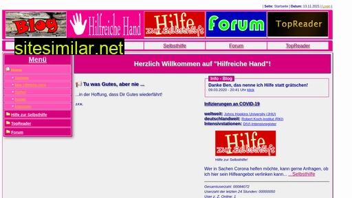 hilfreiche-hand.de alternative sites