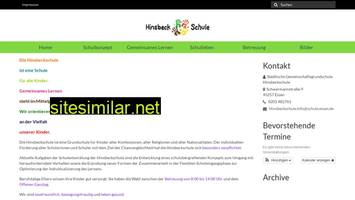 Hinsbeckschule similar sites