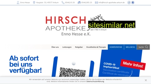hirsch-apotheke-ankum.de alternative sites