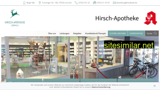 hirsch-apotheke-loerrach.de alternative sites