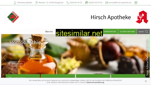 hirsch-apotheke.de alternative sites