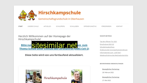 hirschkampschule.de alternative sites