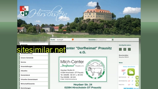 hirschstein.de alternative sites