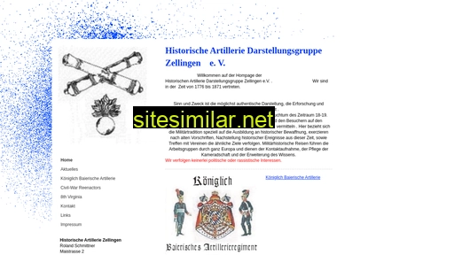 historische-artillerie-zellingen.de alternative sites
