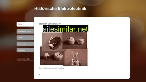 historische-elektrotechnik.de alternative sites