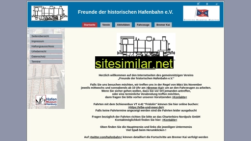 historische-hafenbahn.de alternative sites