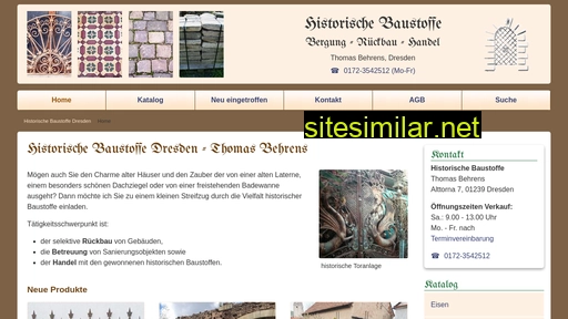 historischebaustoffe-dresden.de alternative sites