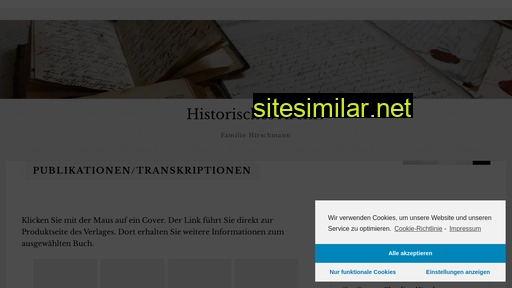 historisches-archiv.de alternative sites