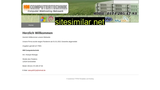 Hm-computertechnik similar sites