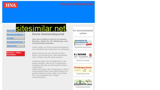 hna-gemeindeportal.de alternative sites