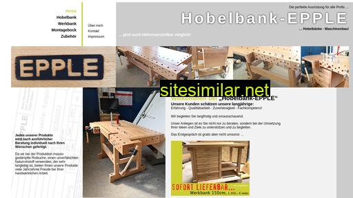 hobelbank-epple.de alternative sites