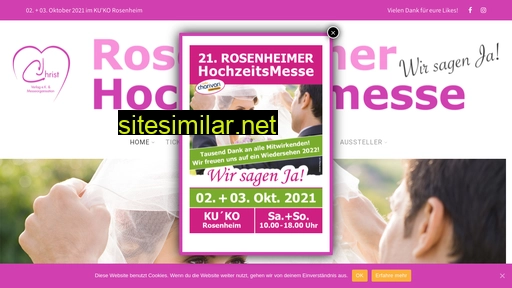hochzeitsmesse-rosenheim.de alternative sites