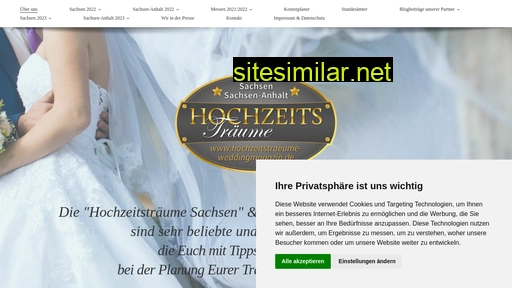 Hochzeitstraeume-weddingmagazin similar sites