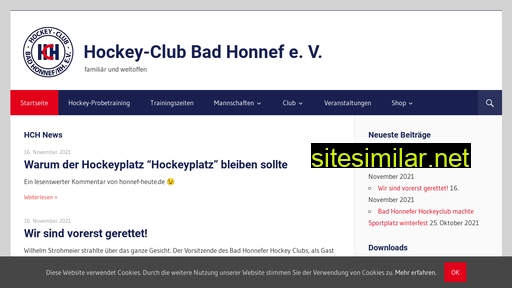 hockey-club-honnef.de alternative sites