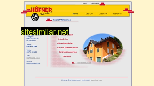 Hoefner-bau similar sites