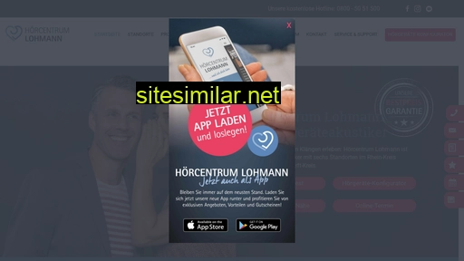 hoercentrum-lohmann.de alternative sites