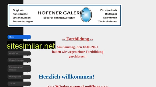 hofener-galerie.de alternative sites