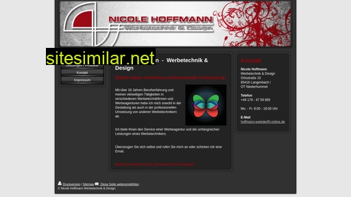 hoffmann-werbetechnik-design.de alternative sites