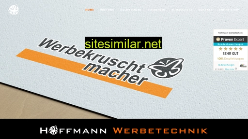 hoffmann-werbetechnik.de alternative sites