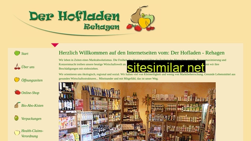 Hofladen-rehagen similar sites