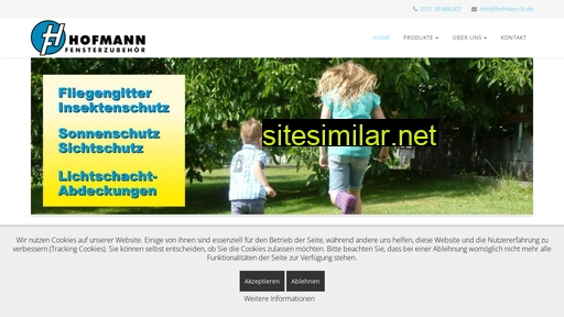 hofmann-fensterzubehoer.de alternative sites