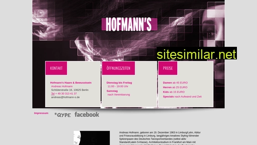 Hofmann-s similar sites