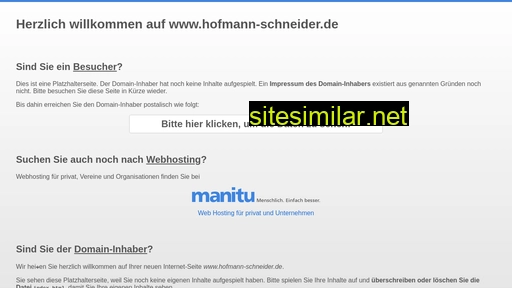 hofmann-schneider.de alternative sites