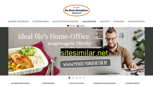 hofmannmenue.de alternative sites