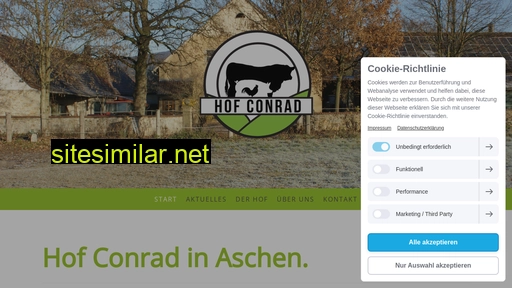 hof-conrad.de alternative sites