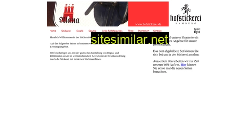 hofstickerei.de alternative sites