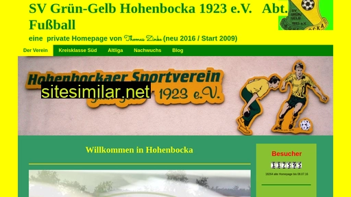 hohenbocka-fussball.de alternative sites