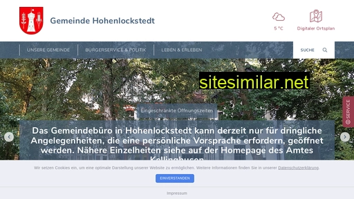 hohenlockstedt.de alternative sites