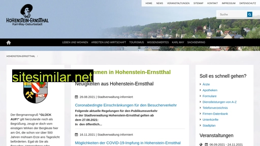 hohenstein-ernstthal.de alternative sites