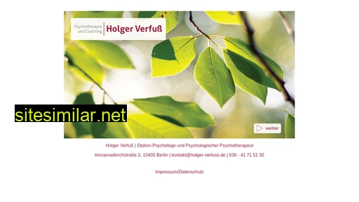 Holger-verfuss similar sites
