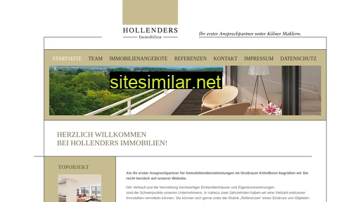 hollenders-immobilien.de alternative sites