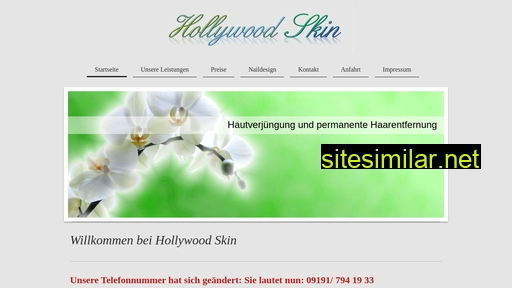 hollywood-skin.de alternative sites