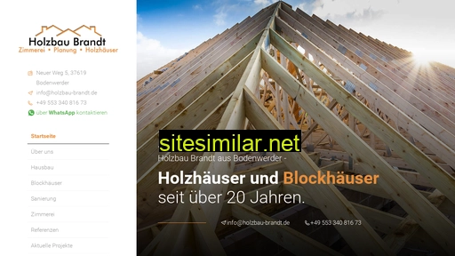 Holzbau-brandt similar sites