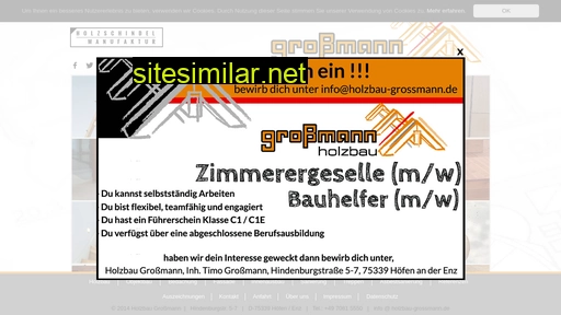 holzbau-grossmann.de alternative sites