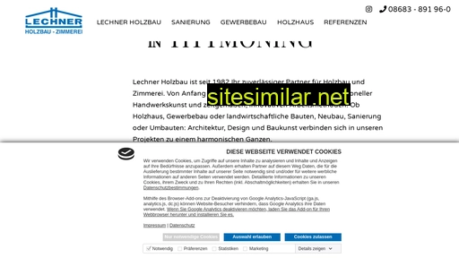 holzbau-lechner.de alternative sites