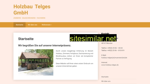 Holzbau-telges similar sites