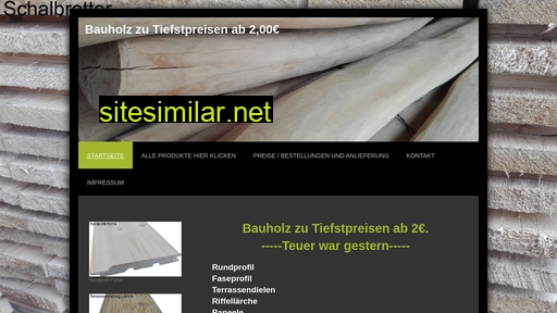 Holzhandel-online24 similar sites