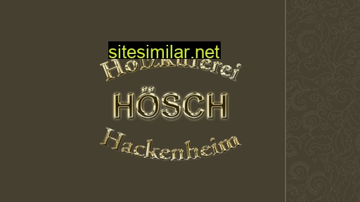 holzkueferei-hoesch.de alternative sites