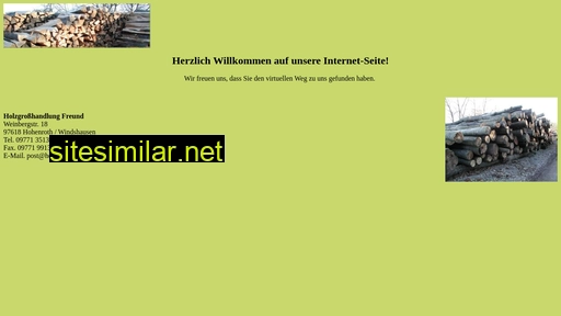 holz-freund.de alternative sites