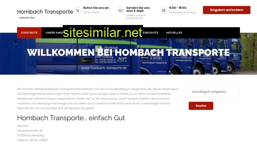 hombach-transporte.de alternative sites