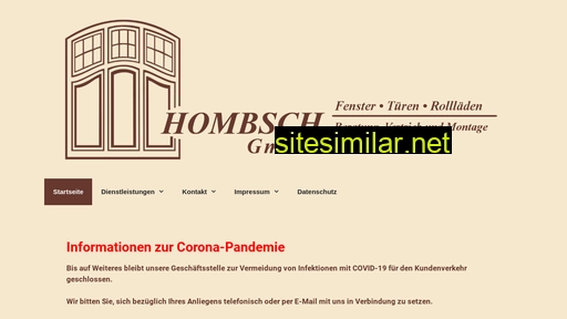 hombsch-fenster.de alternative sites