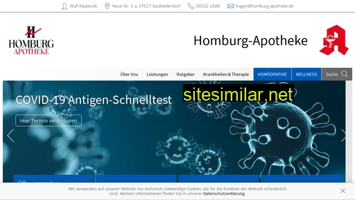 homburg-apotheke.de alternative sites