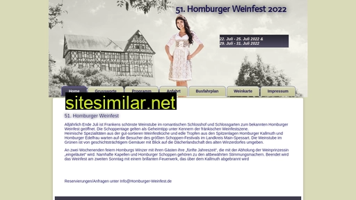 homburger-weinfest.de alternative sites
