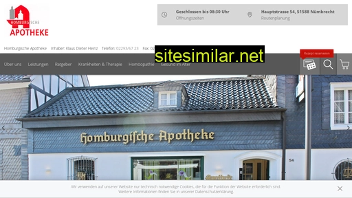 homburgische-apotheke.de alternative sites