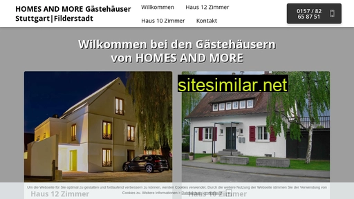 homes-and-more-gaestehaus.de alternative sites